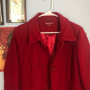 Red Peacoat